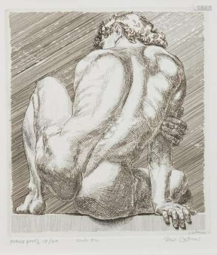 Paul Cadmus (American, 1904-1999) Nude #2Â
