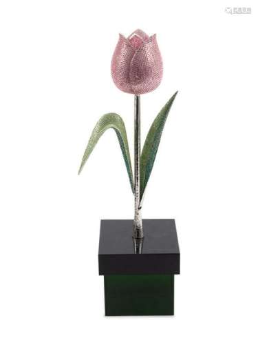 A Clarita Brinkerhoff for Swarovski Pink Tulip