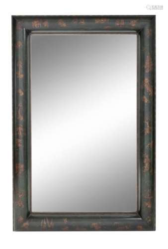 A Large Modern Wall Mirror Height 62 x width 40 inches.