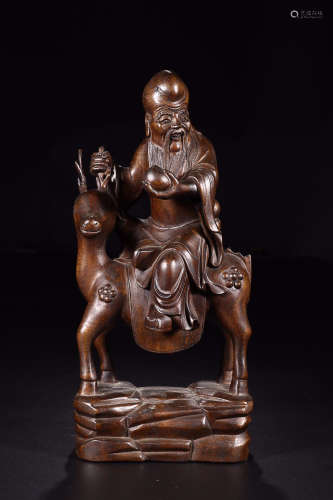 CHENXIANG WOOD FORTUNE ORNAMENT