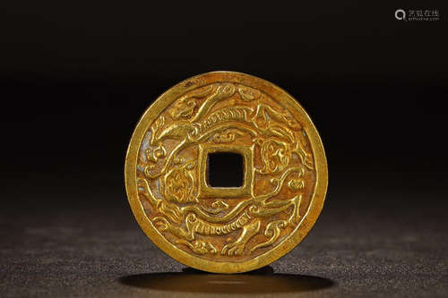 A GOLD COIN