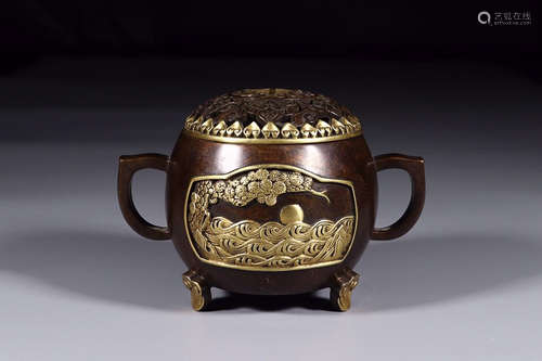 GILT BRONZE CENSER