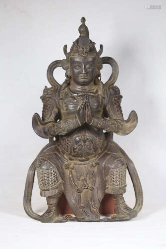 BRONZE FIGURE ORNAMENT