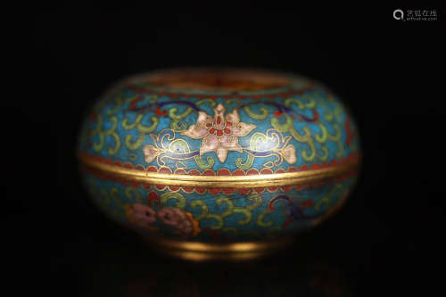 ROYAL CLOISONNE CAPPING BOX