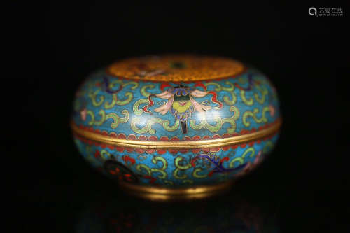 ROYAL CLOISONNE CAPPING BOX
