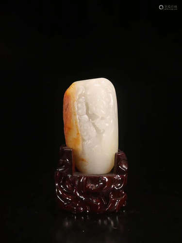 HETIAN JADE FIGURE STORY ORNAMENT