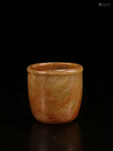 HETIAN JADE PLAIN CUP