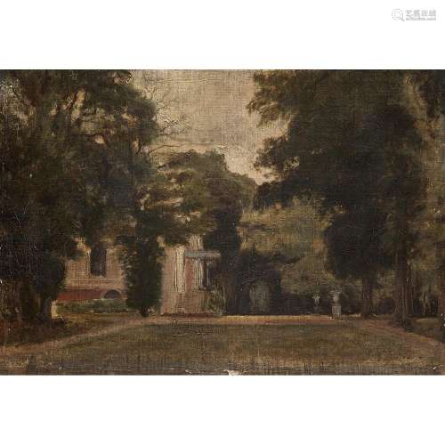 STANISLAS LÉPINE (1835-1892) VUE D’UN PARC