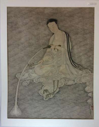 Chinese painting, hand painted with water color and ink