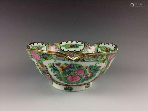 Export Chinese famille rose bowl
