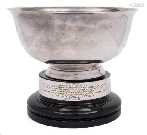 An Elizabeth II Irish silver bowl, maker Royal Irish Silver Co, Dublin,