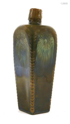 A Linthorpe Pottery bottle vase,