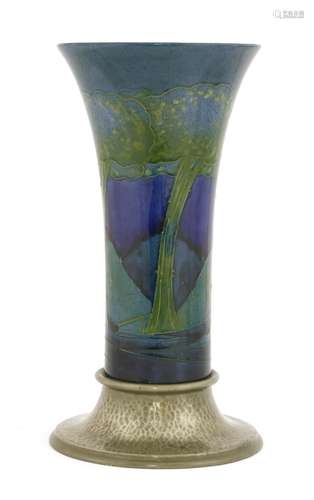 A Moorcroft 'Moonlit Blue' vase,