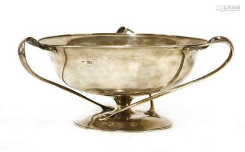 An Arts and Crafts silver bowl,