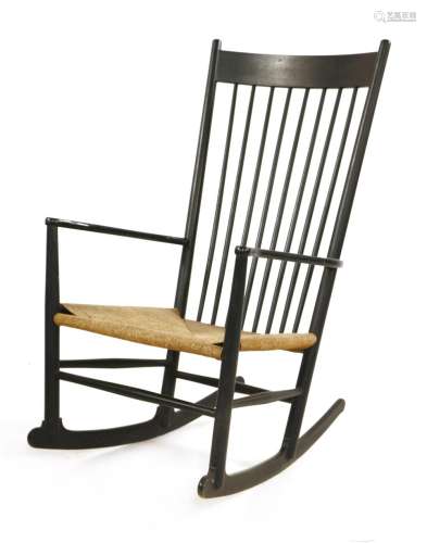 A Danish J16 rocking chair,