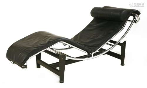 A Le Corbusier LC4 chaise longue,