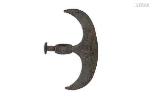 AN OTTOMAN STEEL AXE HEAD