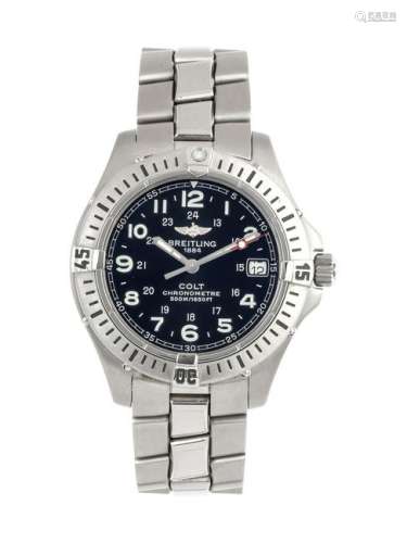 Breitling, Stainless Steel Ref. A74350 'Colt