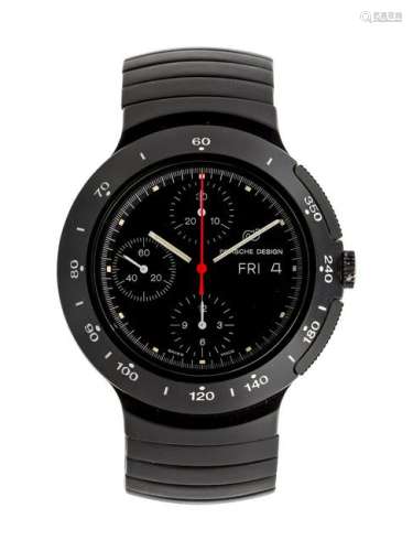 Porsche Design, Black PVD and Titanium Chronograph