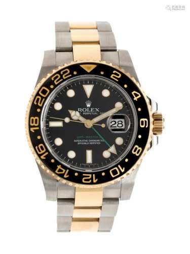 Rolex, Stainless Steel and 18K Yellow Gold Ref. 116713