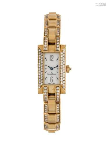 Jaeger LeCoultre, 18K Yellow Gold and Diamond 'Ideale'