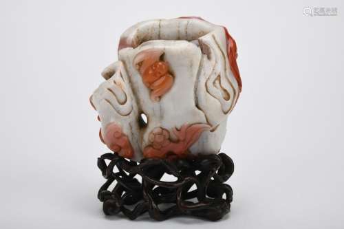 Chinese Qing Dynasty Agate Ornament