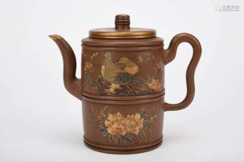 Chinese Qing Dynasty Purple Sand Zisha Tea Pot