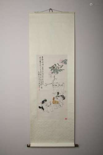 Chinese Modern Sun Jusheng'S Painting