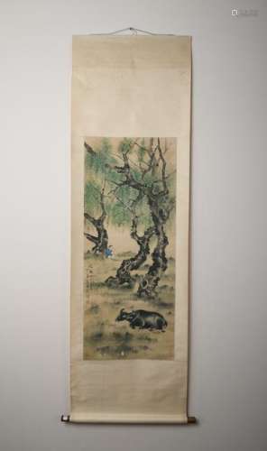 Chinese Modern Xu Beihong'S Painting
