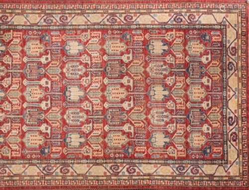 An Afghan Istan Kazak carpet:,