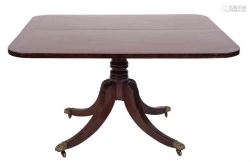 A Regency mahogany breakfast table,