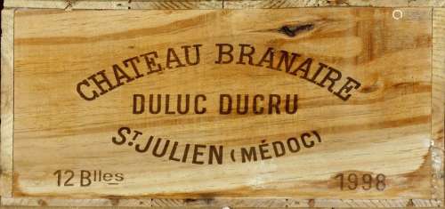 Château Branaire Duluc Ducru 1998. (12 bouteilles)…