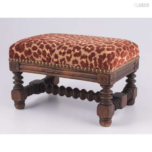 William and Mary-Style Footstool