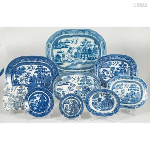 Blue Willow English Porcelain