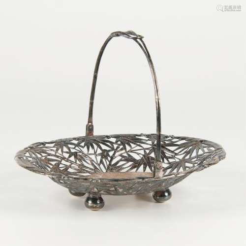 Chinese Silver Basket