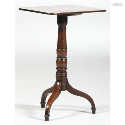 Federal Style Candlestand in Walnut