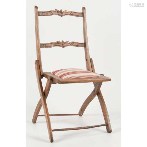 French Child's Folding Lawn Chair