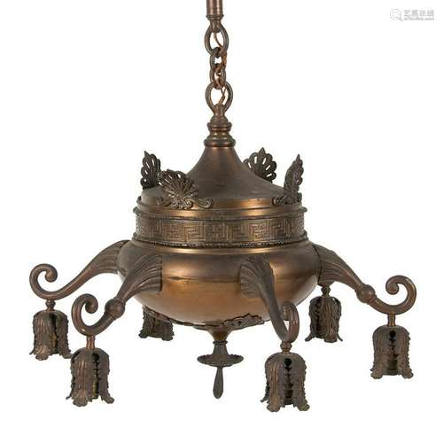 Brass Chandelier