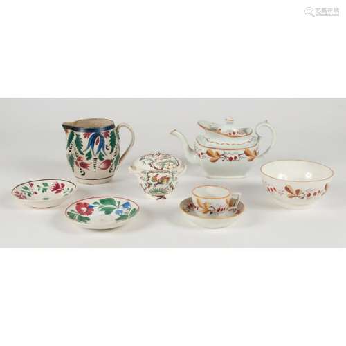 English Pearlware and Ironstone Porcelain
