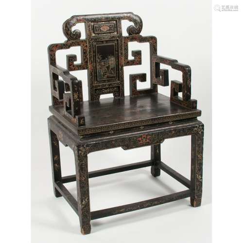 Chinese Lacquered Wedding Chair  ??????????