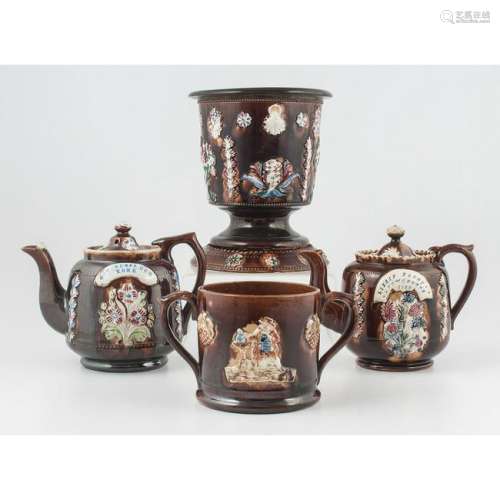 Bargeware Coffeepots, Teapots, Mug, and Vase