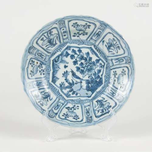 Chinese Export Kraak Ware Dish