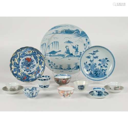 Chinese Export Porcelain Dishes and Cups