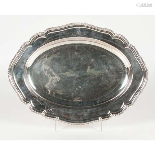 English Silverplated Tray