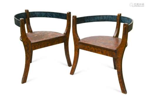 A pair of late 19th or early 20th century Norwegian