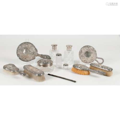 Gorham Sterling Silver Dresser Sets, Plus