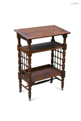 Leonard Wyburd for Liberty & Co., an oak reading table,