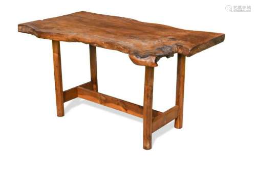 Reynolds of Ludlow, a yew wood coffee table,