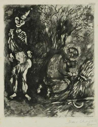 Â§ Marc Chagall (French/Russian, 1887-1985) Death and