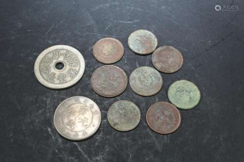A Group of Eleven Coins